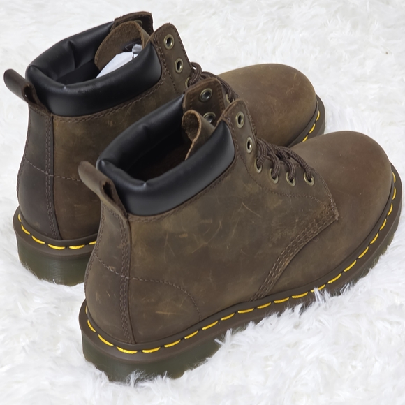 Doc Dr Martens 939 Ben Boot Brown Leather Crazy Horse sz 6M US - Picture 6 of 10